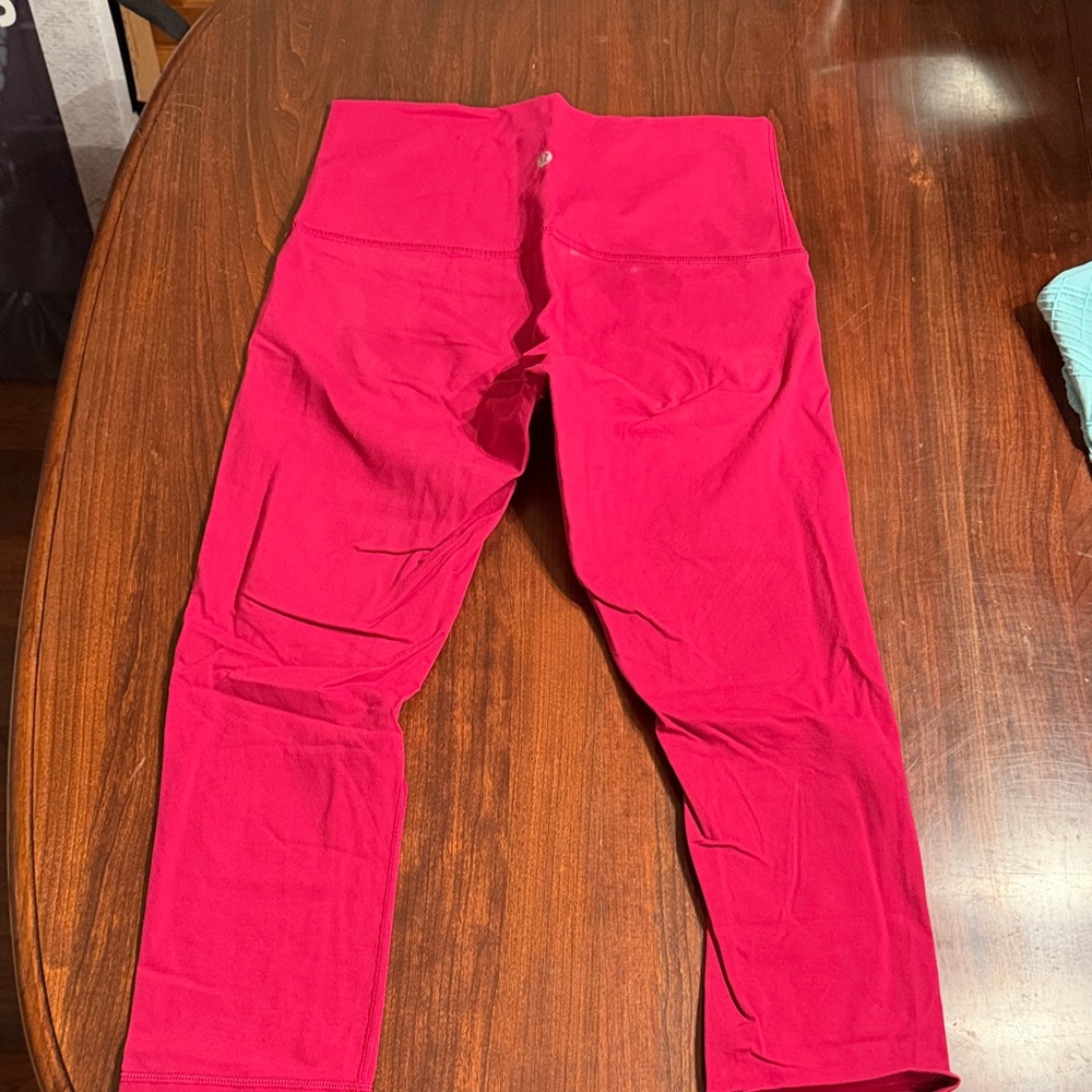 Lululemon Athletica Vibrant Pink Leggings